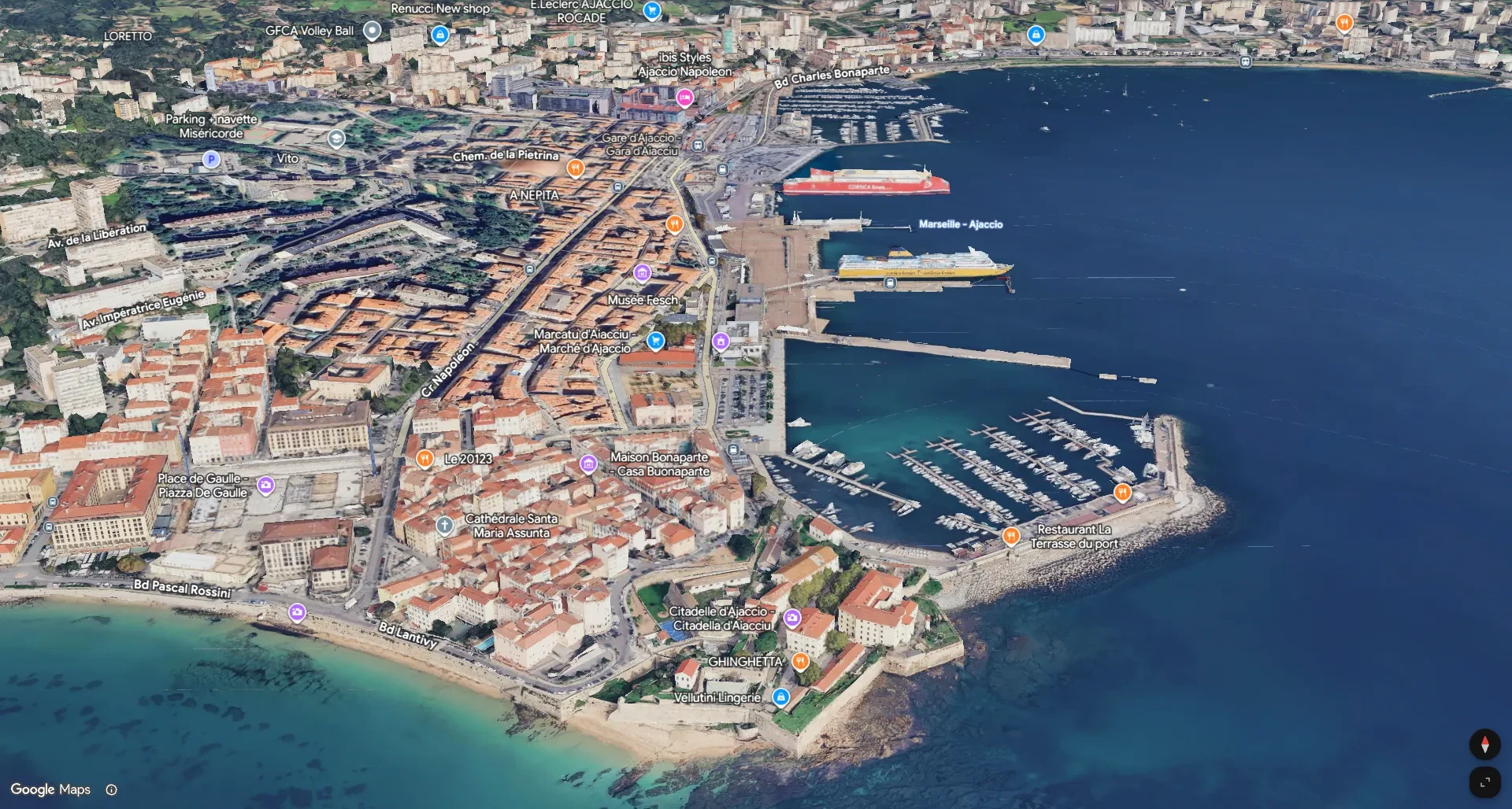 Ajaccio, Korsika