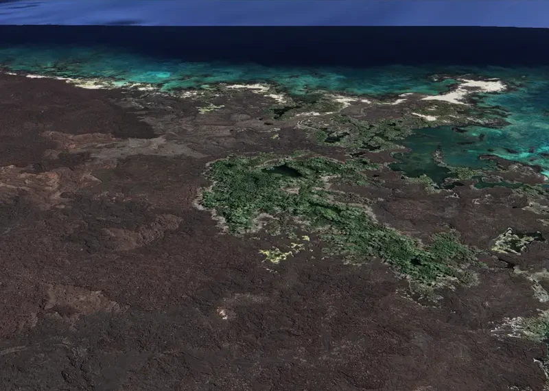Punta Espinoza, Isla Fernandina; Galapagosinseln
