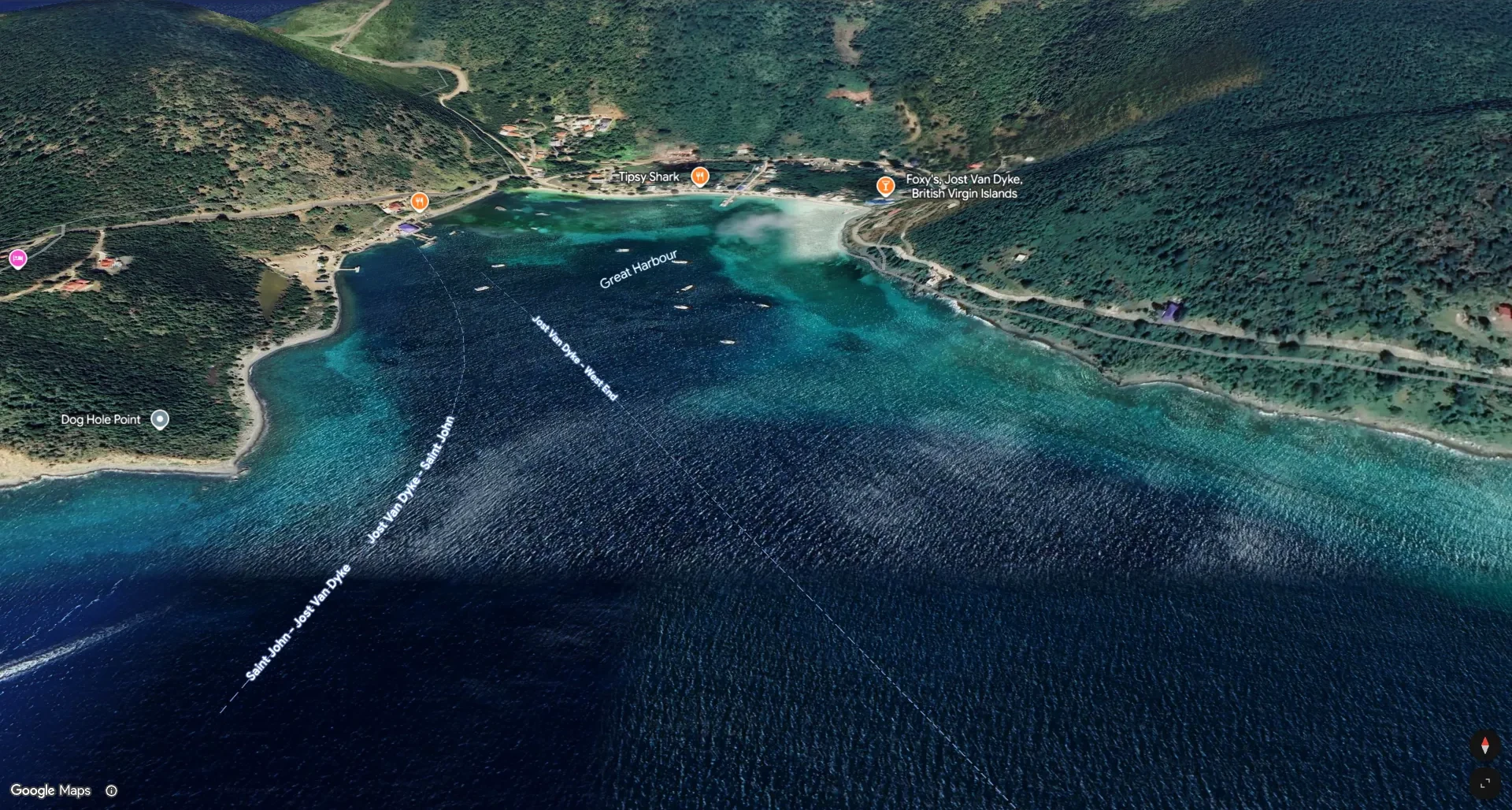 Great Harbour, Jost Van Dyke Island (GB-Virgin Islands)