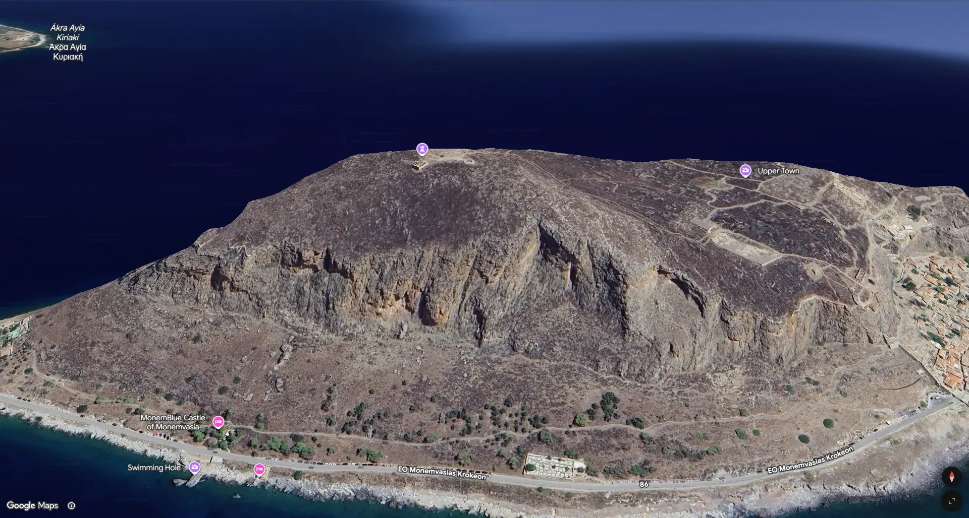 Monemvasia, Peloponnes