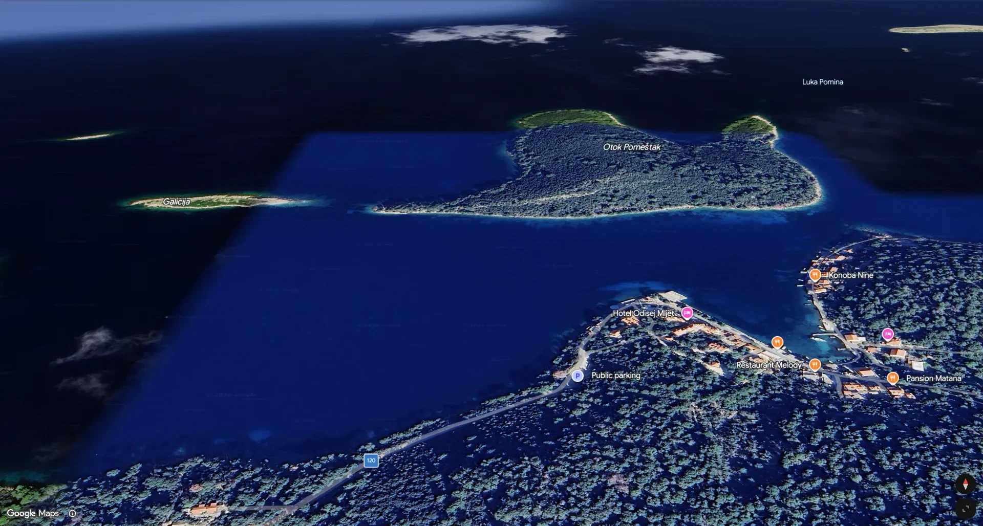 Pomena, Mljet