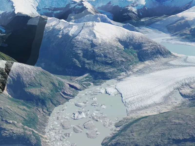 Garibaldi Gletscher