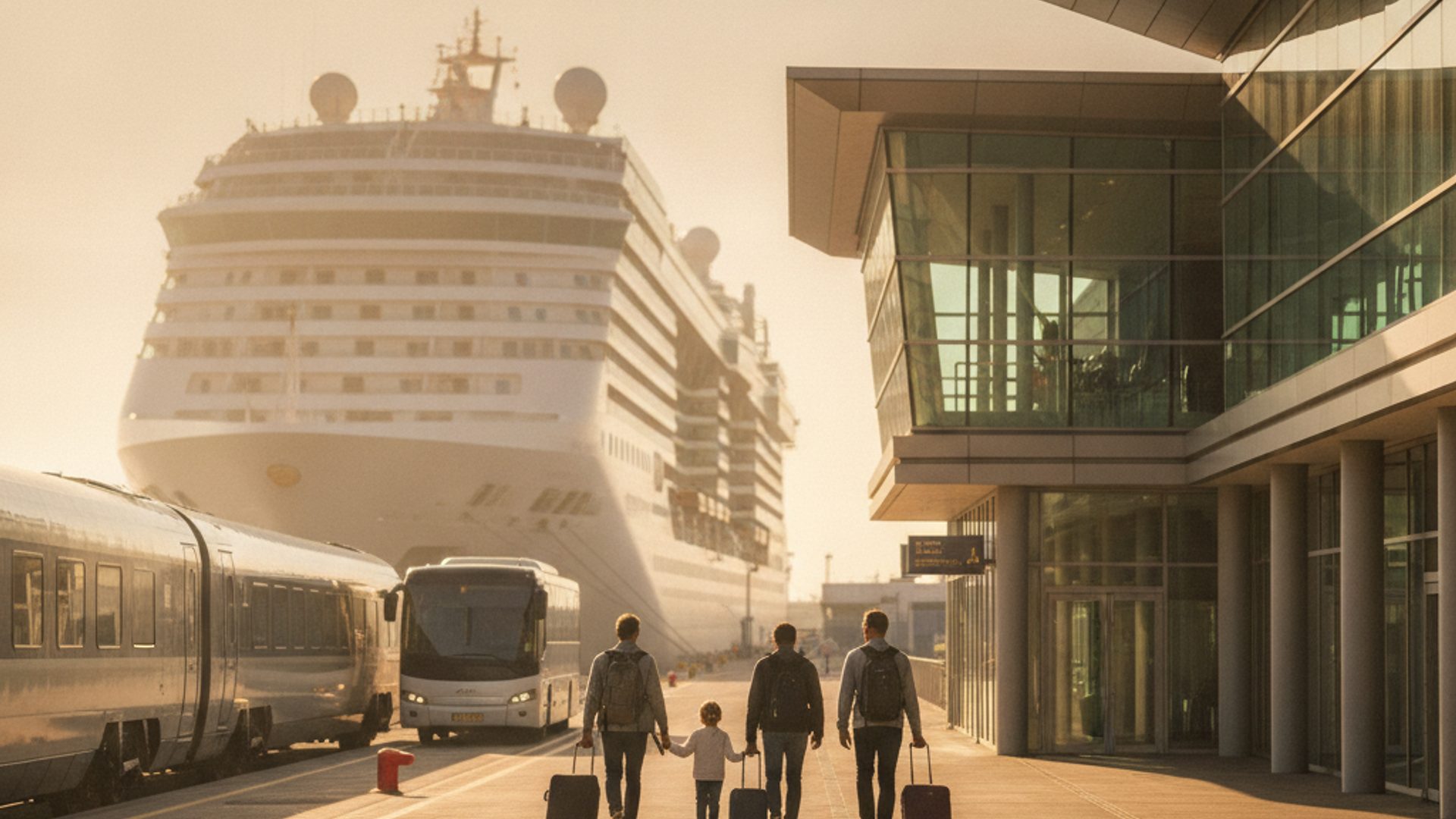 Anreise planen: alle Wege zum Kreuzfahrthafen