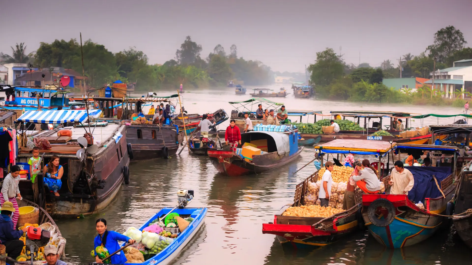 Mekong-Häfen