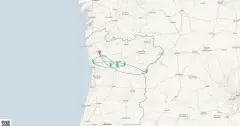 Routenkarte: Douro Erlebnis