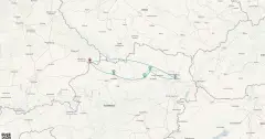 Routenkarte: Donau Kurz-Kreuzfahrt