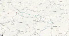 Routenkarte: Donau Silvesterzauber