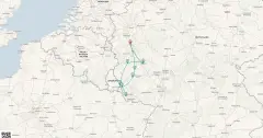 Routenkarte: Malerische Mosel & Saar