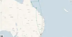 Routenkarte: Great Barrier Reef