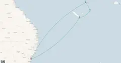 Routenkarte: Vanuatu & Neukaledonien