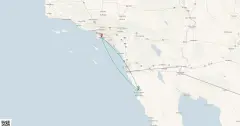 Routenkarte: Ensenada Getaway Kreuzfahrt