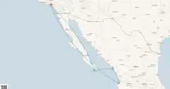 Routenkarte: Mexikanische Riviera Entdeckungstour