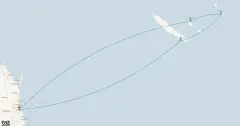Routenkarte: Vanuatu & Neukaledonien