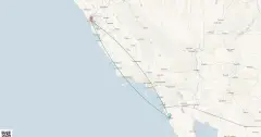 Routenkarte: Baja Mexiko