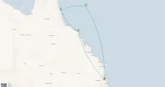 Routenkarte: Great Barrier Reef
