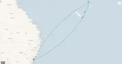Routenkarte: Vanuatu & Neukaledonien