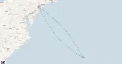 Routenkarte: Bermuda-Kreuzfahrt