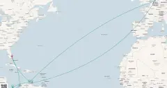 Routenkarte: Panamakanal & Südliche Karibik