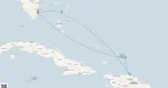 Routenkarte: Perfekter Tag Cococay & Grand Turk