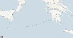 Routenkarte: Mediterrane Entdeckungsreise
