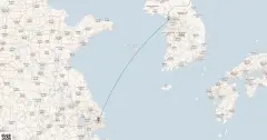 Routenkarte: Seoul-Kreuzfahrt