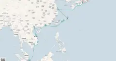 Routenkarte: Von Kaiserlichen Städten zu Hafenmetropolen