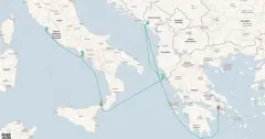 Routenkarte: 7 Tage Mittelmeer-Glanz: Neapel