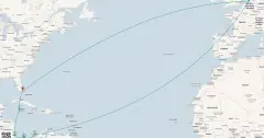 Routenkarte: 12-Tägige Entdeckungsreise auf dem Panamakanal: Costa Rica und die Grossen Antillen