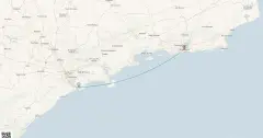 Routenkarte: 1 Nacht - Tropische Kurzreise entlang der Küste Brasiliens