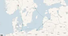 Routenkarte: Nordische Glanzlichterkreuzfahrt