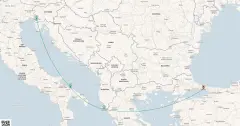 Routenkarte: Mittelmeerzauber: Kultur & Küstenzauber