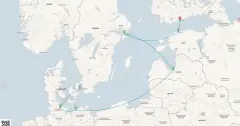 Routenkarte: Nordische Metropolen und Baltische Schätze
