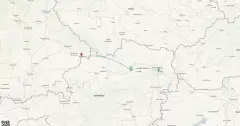 Routenkarte: Perlen am Ufer der Donau