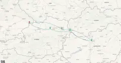 Routenkarte: Wohlfühlen mit Donaupanorama