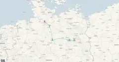 Routenkarte: Städtetrip auf Elbe und Havel