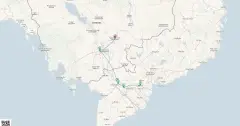 Routenkarte: Der exotische Mekong