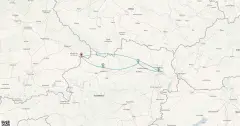 Routenkarte: Adventsglanz in Österreich