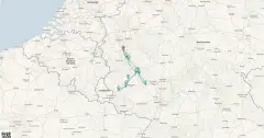 Routenkarte: Weinzauber entlang der Mosel (ALE385)