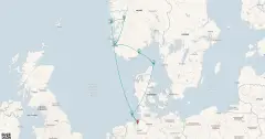 Routenkarte: Blues-Cruise II Fjordnorwegen (AMA541)
