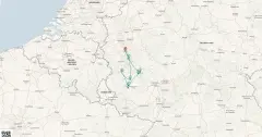 Routenkarte: Weihnachtsmärkte an der Mosel (ANE482)