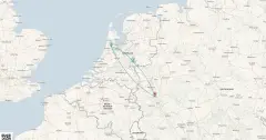 Routenkarte: Charmantes Amsterdam (ALE419)