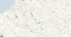 Routenkarte: Eventreise Rheinklang 2.0 (ASA429C)