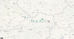 Routenkarte: Donautanz in der legendären Wachau
