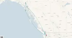 Routenkarte: Alaska Erlebniskreuzfahrt