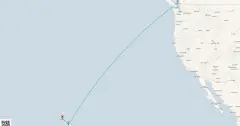 Routenkarte: Hawaii-Kreuzfahrt
