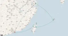 Routenkarte: 12 Tage: Nächte in Shanghai, Taiwan-Laterne und Okinawa
