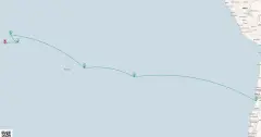 Routenkarte: 19-Tägige Ostern-Reise Zu den Pitcairn-Inseln: Gestrandet, Moai und Meuterer