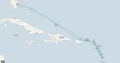 Routenkarte: 14-TÄGIGE REISE „Juwelen der Leeward-Inseln“