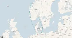 Routenkarte: Faszination Norwegen