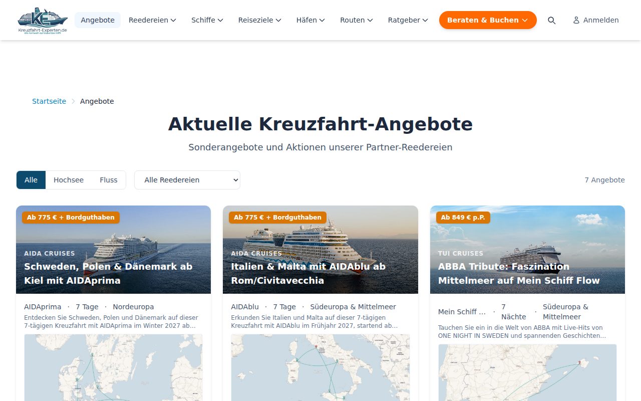 Blick in das Werkzeug Angebote